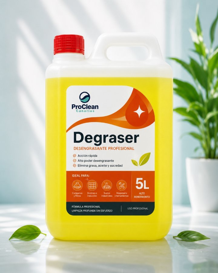 Degraser · Desengrasante profesional 5 L