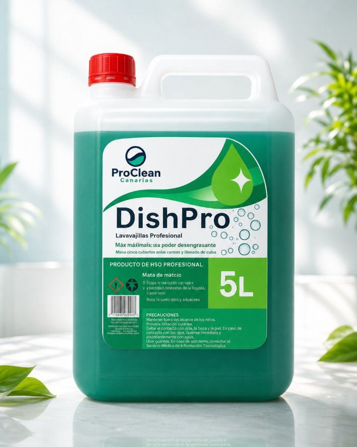 DishPro · Lavavajillas manual 5 L